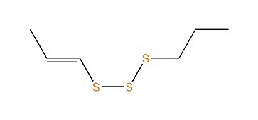 Propyl 1-propenyl trisulfide